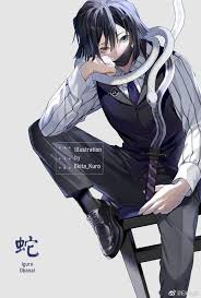 Snake Pillar Kimetsunoyaiba In 2020 Anime Demon Anime Anime Guys
