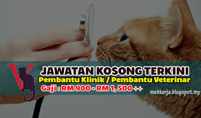 316, jalan dato sulaiman, century garden, 80250 johor bahru, johor. Jawatan Kosong Di Lynn Veterinary Clinic Gaji Rm 900 Rm 1 800 Jawatan Kosong 2021 Kerja Kosong Terkini Job Vacancy