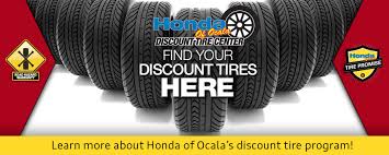 Discount Tire Program For Honda Autos In Ocala Fl Honda