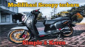 Maybe you would like to learn more about one of these? Modifikasi Scoopy Babylook Dan Thailook Style Modif Simple 2021 Youtube