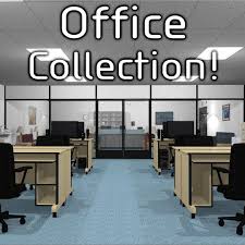 Mega Office Collection 3d Model Ad Office Mega Model Collection Office Collections Adjustable Office Chair Office Interiors