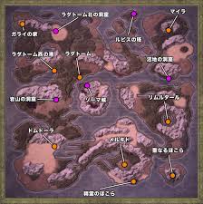 ドラクエ 3 アレフガルド マップ