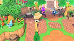 Reddit Horizondesigns A Plaza Entrance Inspiration For Those With A Resident Services Close To The Airport In 2021 New Animal Crossing Animal Crossing Plaza