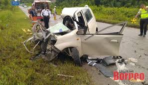 Kematian nahas jalan raya makin membimbangkan. Lelaki Maut Kereta Bertembung Lori Di Sri Aman Utusan Borneo Online