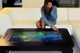 Apple power mac g5 computers repurposed as furniture. Creative Ideas Touch Screen Computer Coffee Table Facebook
