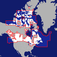 Aqua Map Usa Canada Bahamas And Bermuda Marine Lakes