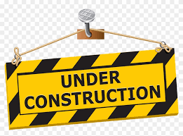 Know that the standard size for temporary signs are 18x 24 and must not exceed 3 feet. Free Under Construction Tape Png Home Under Construction Sign Free Transparent Png Clipart Images Download