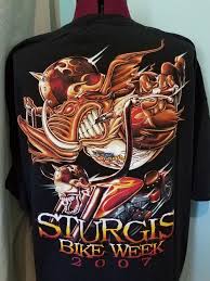 Sturgis Bike Week 2007 Men S Black T Shirt Hogs On Harley Hogs Delta Graphictee Bike Week Sturgis Bike Week Cool Items