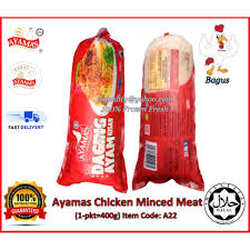 Has come a long way since 1989. Ayamas Chicken Minced Meat 1pkt 400g 100 Halal Fresh Frozen 18 Degree A22 Shopee Malaysia