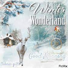 Good Morning Winter Wonderland Gif Pictures, Photos, and Images for Facebook, Tumblr, Pinterest, and Twitter