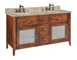 Less is more in the double vanity of this master bathroom. Garland Quick Ship Free Standing Solid Wood Bathroom Vanity From