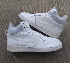 AUTHENTIC NIKE COURT BOROUGH MID TRIPLE WHITE, Men's Fashion, Footwear,  Sneakers on Carousell