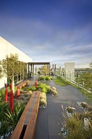 Penthouse Garden Designed And Built By Ecoform Of Victoria Australia Rooftop Design Penthouse Garden Rooftop Terrace Design