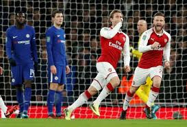 Arsenal football club is a professional football club based in islington, london, england. Arsenal 2 1 Chelsea As It Happened Gunners Through To Carabao Cup Final Football Sport Express Co Uk