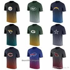 Men Jets Chargers Packers Cowboys Bears Bills Cardinals New Day Enhanced Performance T Shirt
