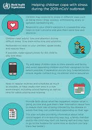 Share a recent accomplishment or something you learned, demonstrate an interest in the person, solicit their expertise or leave the door. Https Www Who Int Docs Default Source Coronaviruse Helping Children Cope With Stress Print Pdf Sfvrsn F3a063ff 2