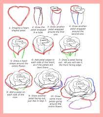 Roses are a fairly common flower in anime and manga. How To Draw Roses Happy Family Art