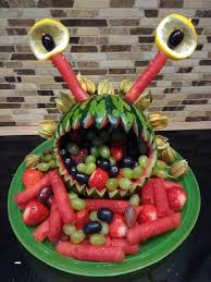 Melonen Monster Von Moosmutzel311 Chefkoch Rezept Melonen Kindergeburtstag Essen Monster Kindergarten Essen