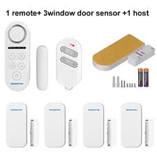 Wifi security system bibene review bibene amzn.to/2cogsyx web site www.veteranalarm.com. Amazon Com Bibene Door Alarm System Home Security Diy Kit 4 Zones 130db 2 In 1 Host Expandable 40 Door Window Motion Sensors Password Required Burglar Alert Security System One Button Remote Electronics