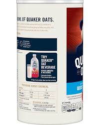 Start your food diary today. Hot Cereals Quick Oats Quaker Oats