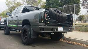 2003 2008 Dodge Ram 1500 Rear Bumpers At Add Offroad Custom Truck Bumpers Custom Trucks Dodge Ram 1500