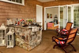 outdoor kitchen ideas cottage deck