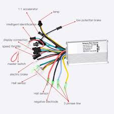 Diagram razor electric scooter wiring diagram pride mobility scooter wiring diagram bafang controller wiring diagram chinese scooter ignition switch wiring diagram 36 volt electric scooter wiring diagram 48 volt electric scooter wiring diagram. Amazon Com Motor Brushless Controller Lcd Display Rainproof 24v 48v Electric Bicycle Scooter Brushless Controller Kit Sports Outdoors