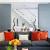 Rustic Orange Living Room