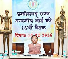 CMO Chhattisgarh | आज रायपुर स्थित मुख्यमंत्री निवास में मुख्यमंत्री श्री  विष्णु देव साय छत्तीसगढ़ राज्य वन्य जीव बोर्ड की 16वीं बैठक में शामिल हुए  ...