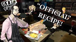 Is now june 1 and second villain is about to confess and only now the event with ryuji and mishima that unlock the event started. Persona 5 Official Leblanc Curry Recipe Youtube