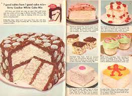 Looking for white cake mix recipes? Betty Crocker White Cake Mix Vintage Baking Retro Desserts Carrot Cake Recipe