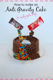 How To Make An Anti Gravity Cake Always Made With Love Anti Gravity Cake Gravity Cake Gravity Defying Cake