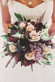 Personalized weddings are enjoyable to attend. Deep Purple Wedding Bouquets