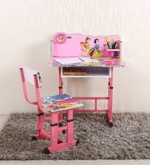 The perfect place to hold court, tea parties, tackle art projects or eat, this durable wood. Buy Princess Kids Study Table Chair Set In Pink Color By Parin Online Infant Desks Kids Furniture Kids Furniture Pepperfry Product