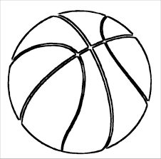 Los angeles lakers basketball coloring sheet. Big Basketball Ball Coloring Page Coloringbay