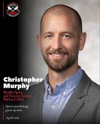 Mark your calendars✍️ Excited to announce that this Saturday Christopher  Murphy will be coming to speak to our club about sports psychology and  mental tools for running!! Christopher Murphy has an extensive