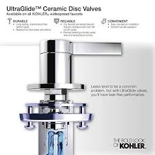 Explore kohler faucets and fittings online. Bathroom Faucet By Kohler Bathroom Sink Faucet Alteo Collection 2 Handle Widespread Faucet With Metal Drain Brushed Nickel K 45102 4 Bn Pricepulse