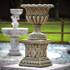 They're a perfect complement to any space. Stone Garden Urns Planters Troughs Large Pots