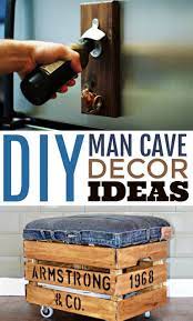 Diy Man Cave Decor Ideas A Little Craft In Your Day Man Cave Diy Man Cave Decor Man Cave Bedroom