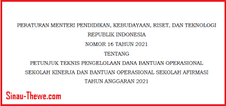 Juknis bos smk tahun 2021. 3ennhs Uno1bdm