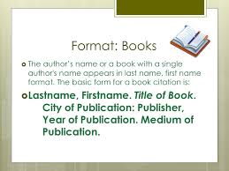 Mla Citations Works Cited Page Entries Mla Format The Purdue Owl Purdue U Writing Lab Web 1 April Ppt Download