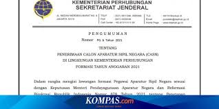 Maybe you would like to learn more about one of these? Kemenhub Buka 2 445 Formasi Cpns 2021 Simak Informasi Lengkapnya Halaman All Kompas Com