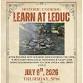Learn at LeDuc: Historic Cooking Demonstration