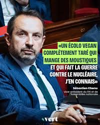 📺 Interrogé par BFMTV mercredi soir sur les points qui pourraient unir la  droite et le Rassemblement national, le député, vice-président duRN et de  l'Assemblée nationale Sébastien Chenu répond que pour lui