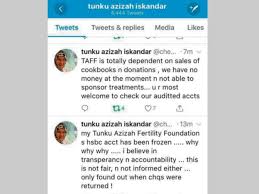 Akaun derma bantu najib dibekukan. Siapa Arahkan Akaun Taff Dibekukan Tengku Puan Pahang Kecewa Akaun Dibekukan Info Semasa Viral