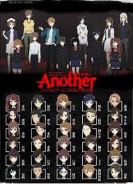 Characters from the novel and the anime series another. Another Otaku Realm Amino
