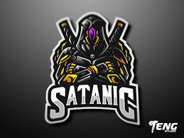 Satanic Logo Mascot Vector Esport Sport Mascot Game Logo Design Logos Gamers all over the world often meet on championships, creating teams.
