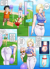 Android 18 x Roshi 