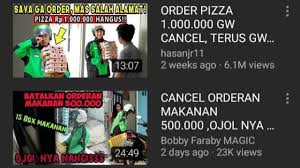 Prank luki ka nyamar jadi ojol buat kasi kejutan ke nindy ini part ke 2 nya guys tonton videonya prank istri nyamar jadi ojol kejutan sederhana untuk istri yang ulang tahun sumpah bikin baper. Kecaman Reza Arap Ke Youtuber Yang Prank Ojol Sampai Nangis Kumparan Com