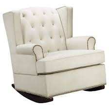 With a rocking chair, you can comfortably feed the baby in the nursery, or just stay close to the costzon baby glider and ottoman cushion set, wood baby rocker nursery furniture, upholstered comfort nursery chair & ottoman with. Target Expect More Pay Less Rocking Chair Nursery Wingback Rocker Nursery Furniture